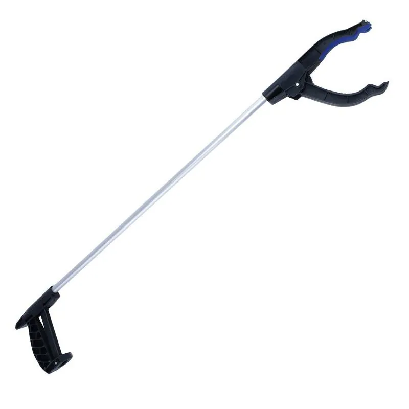 Pick Up Tool with Magnet 760mm Handle with Rotatable Head Blue – image 2