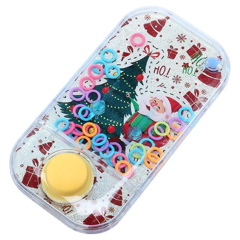 Hand Held Water Skill Game Christmas 11cm X 6cm X 2cm 3 Assorted Designs – image 2