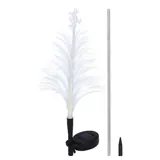 Stake Light Solar Christmas Tree Fibre Optic 1LED 15cm X 23cm X 73cm 1 Function Colour Changing – image 1