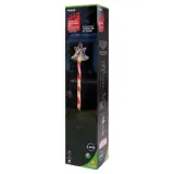 Stake Light Solar Christmas Bell with Candy Striped Pole 5LED 8.5cm X 8.8cm X 45cm Warm White 2 Functions – image 3