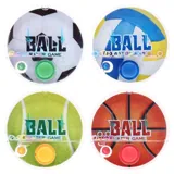 Hand Held Water Skill Game Sporting Ball Ø9.8cm X 2cm - 4 Assorted Designs – image 1