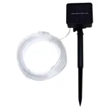 Christmas Rope Light Solar 50LED 7m Total Length Blue 8 Functions – image 1