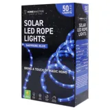 Christmas Rope Light Solar 50LED 7m Total Length Blue 8 Functions – image 3