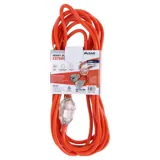 Christmas Extension Lead Heavy Duty 10 Amp Orange 7.5m – image 3