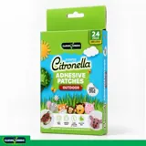 Citronella Fragrance Adhesive Patches 24pk 2.7cm Dia 6 Assorted Animal Designs – image 4