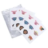 Citronella Fragrance Adhesive Patches 24pk 2.7cm Dia 6 Assorted Animal Designs – image 1