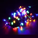 Christmas Fairy Light Low Voltage 100LED 6.5m Total Length Multi Colour 8 Function – image 2