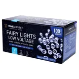 Christmas Fairy Light Low Voltage 100LED 6.5m Total Length Cool White 8 Function – image 3