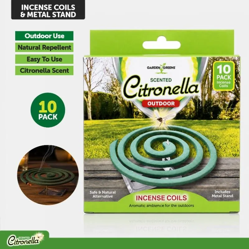 Incense Coils Citronella 10pk 12cm Outdoor Use – image 4