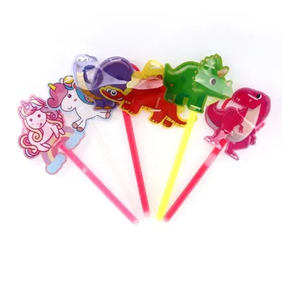 Glow Animal with Glow Stick - 6 Assorted Designs Unicorns & Dinosaurs