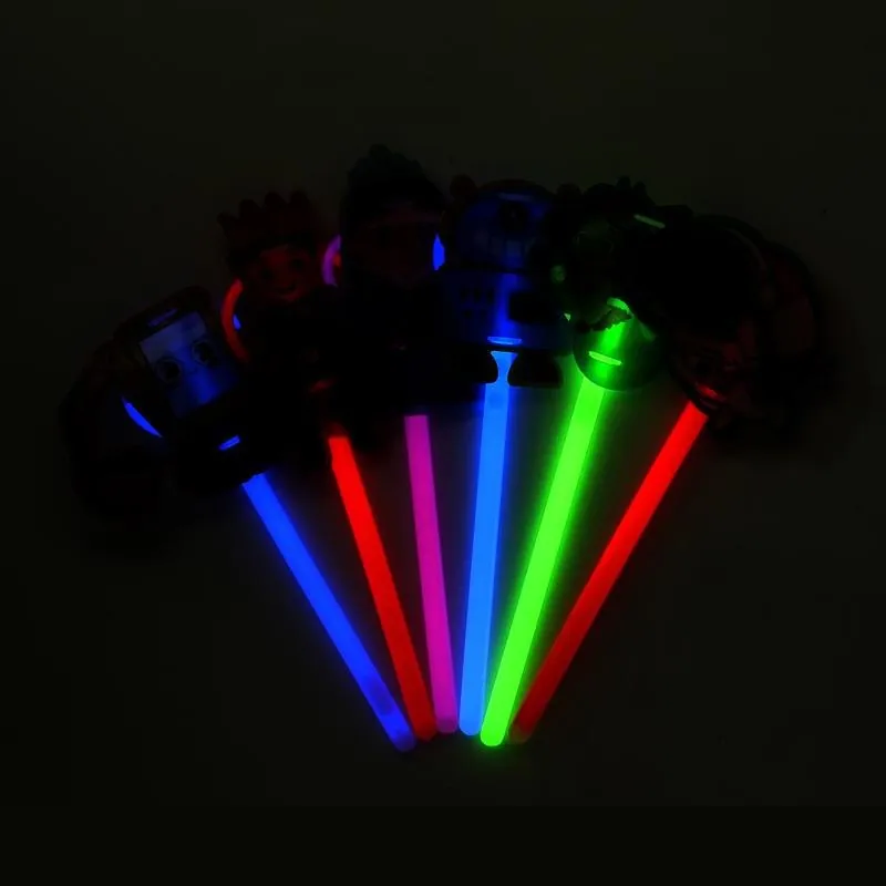 Glow Characters with Glow Stick - 6 Assorted Designs Fairy, Excavator, Astronaut, Princess, Prince, Mermaid – image 2