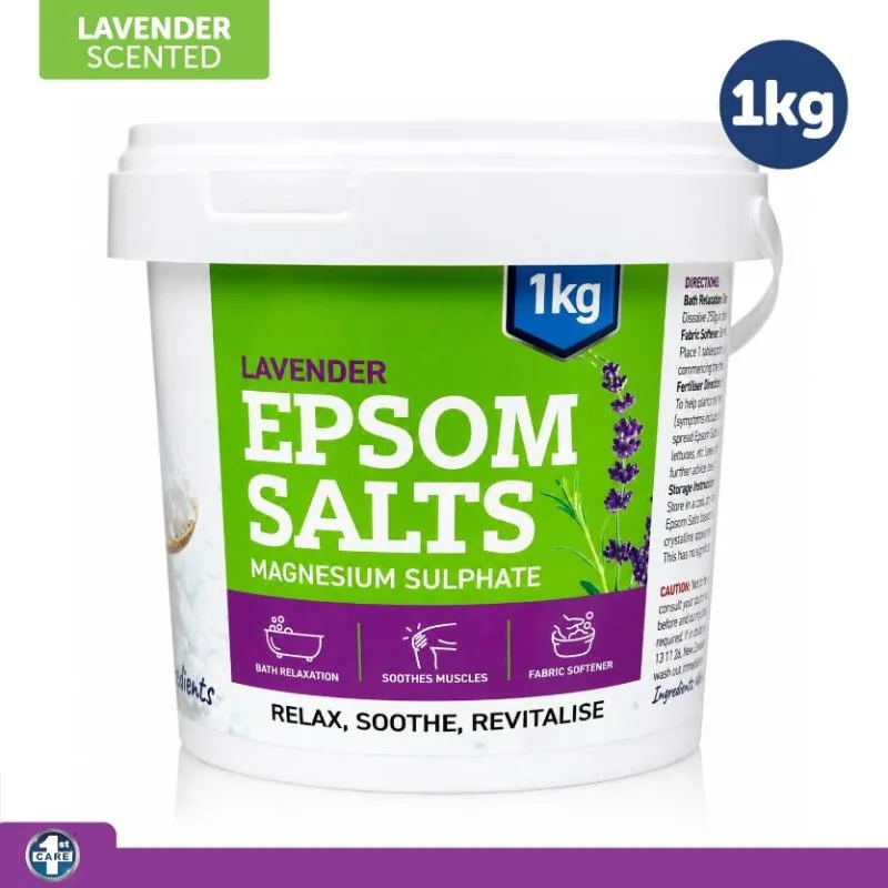 Epsom Salt Lavender 1kg – image 4