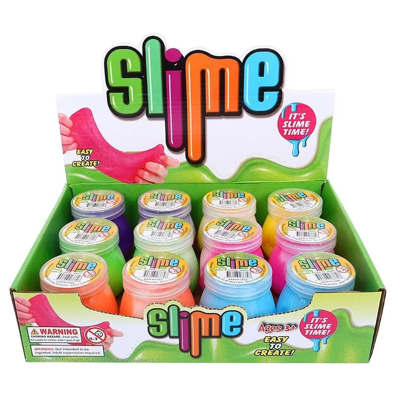 Slime Duo Colour - White with Green, Purple, Blue, Pink, Orange, Yellow - 160g – image 4