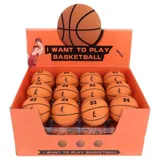 High Bounce Handball Basketball Ø6cm Orange – image 4