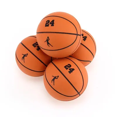 High Bounce Handball Basketball Ø6cm Orange