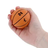 High Bounce Handball Basketball Ø6cm Orange – image 2
