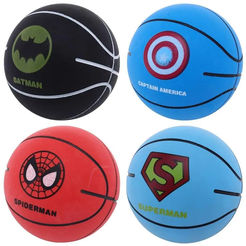 High Super Bounce Handball Super Hero Ø6cm 4 Assorted Designs/Colours – image 2