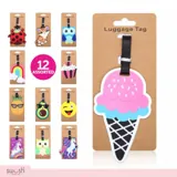 Bag Tag Mixed Characters 12 Assorted Designs – image 4
