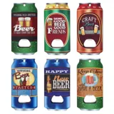Man Cave Accessories Bottle Opener Magnetic Flat Can Shaped 12cm X 6cm X 0.5cm 18 Assorted – image 2