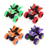 Friction Quad Bike 8.5cm X 8cm X 7.5cm Red, Green, Purple, Orange – image 2