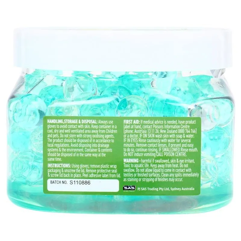 Gel Bead Air Freshener 300g 4 Assorted Colours & Scents: Jasmine, Rose, Lavender & Ocean Breeze – image 3
