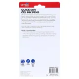 Pen Gel Ink 3 Black, 2 Blue & 1 Red Per Pack 6pk – image 3
