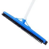 2-in-1 Broom Brush & Squeegee - Extra Wide Head: 50cm - Pole: 1.2m – image 1