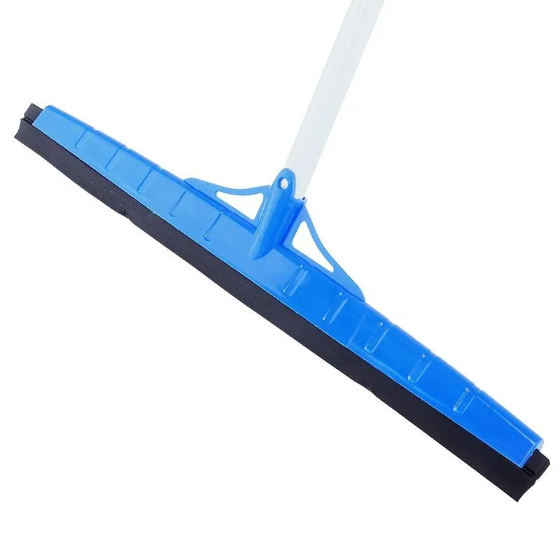 2-in-1 Broom Brush & Squeegee - Extra Wide Head: 50cm - Pole: 1.2m – image 2