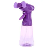 Fan Water Misting Handheld Battery Operated 10cm X 22cm X 8cm 350ml Pastel 4 Asorted Colours Requires – image 2