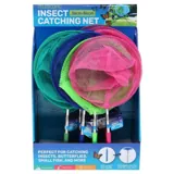 Net Insect Catching Telescopic 20cm Dia X 36cm (Extends To 86cm) Yellow, Green, Blue, Red – image 4