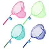 Net Insect Catching Telescopic 20cm Dia X 36cm (Extends To 86cm) Yellow, Green, Blue, Red – image 1