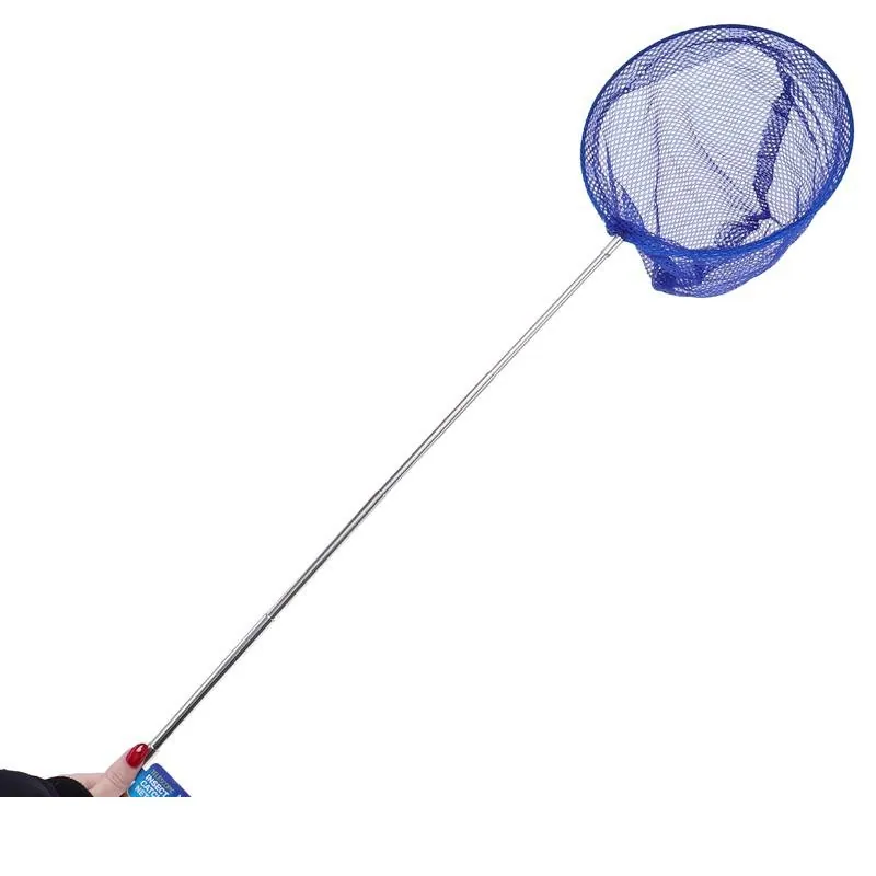Net Insect Catching Telescopic 20cm Dia X 36cm (Extends To 86cm) Yellow, Green, Blue, Red – image 2