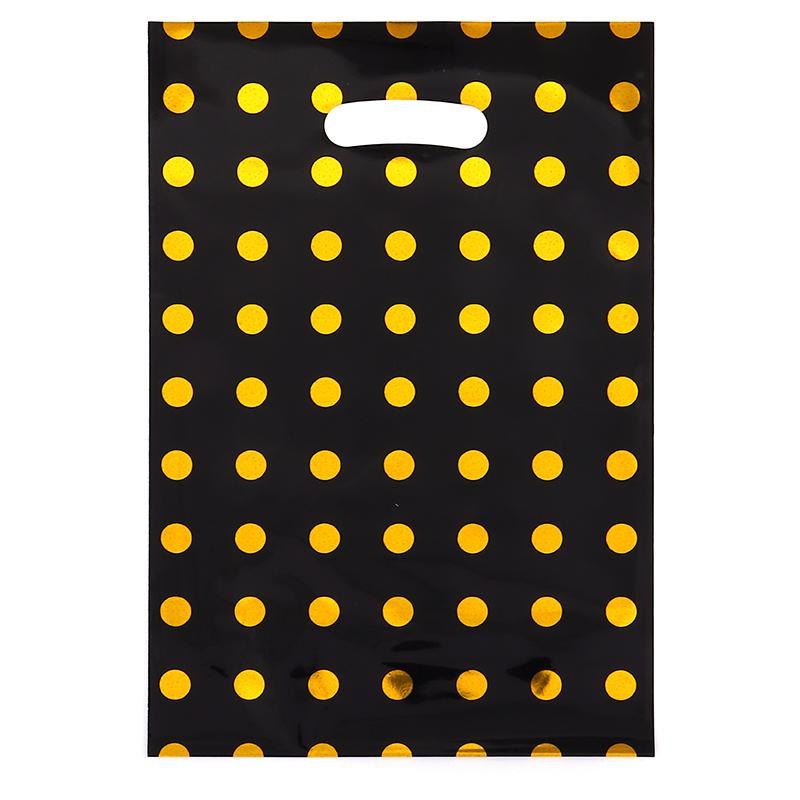 Foil Polka Dot Loot Bags 16 x 25cm (10 Pack) — photo 3 of 4