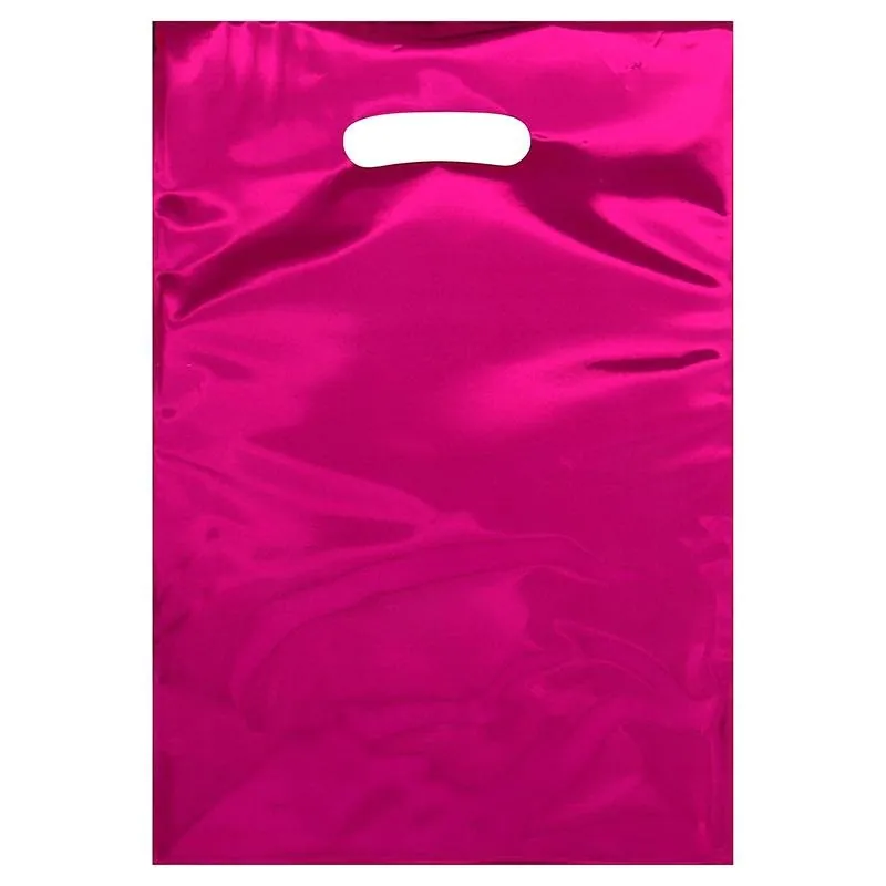 Loot Bags Metallic 6 Assorted Colours 16cm X 25cm 10pc – image 2