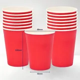 Paper Cup 20pk 500ml - Red – image 1
