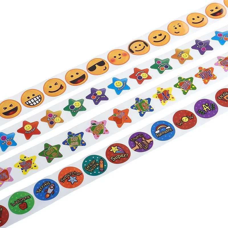 Sticker Box 150pk - 4 Assorted Fun / Teacher Packs – image 2