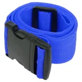 Luggage Strap 3 Assorted Colours Black, Red & Blue 5cm X 170cm – image 1