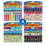 Sticker Assorted 300pc 4 Assorted Designs – image 3