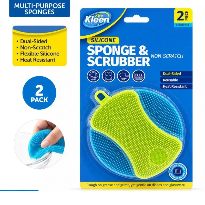 Silicone Dish Sponge 2pc – image 4