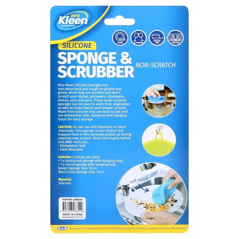 Silicone Dish Sponge 2pc – image 3