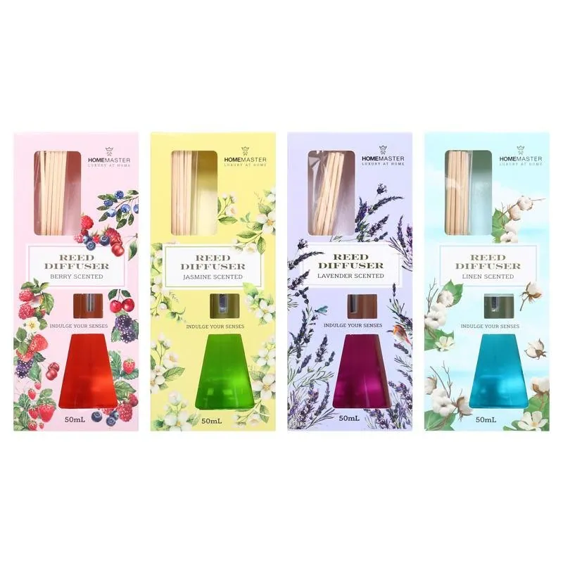 Reed Diffuser 50ml Fresh Bloom 4 Assorted Scents – image 4