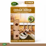 Cedar Rings Natural 12pk 4cm Dia X 1cm Hanger Hole - 10mm Dia – image 4
