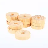 Cedar Rings Natural 12pk 4cm Dia X 1cm Hanger Hole - 10mm Dia – image 2
