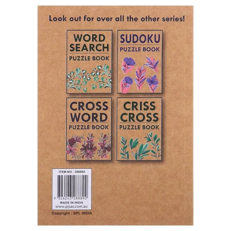 Book Puzzle Book 4 Assorted Covers 160pg A5 Size – image 3