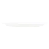 Sugarcane Bagasse Oval Dinner Plates - 19.5cm X 26cm - 50pk Bulk (white) – image 1