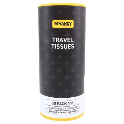 Traveller Tissues 2 Ply 50 Pack