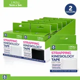 Tape Kinesiology Water-Resistant 5cm X 5m - Assorted Black, White – image 4