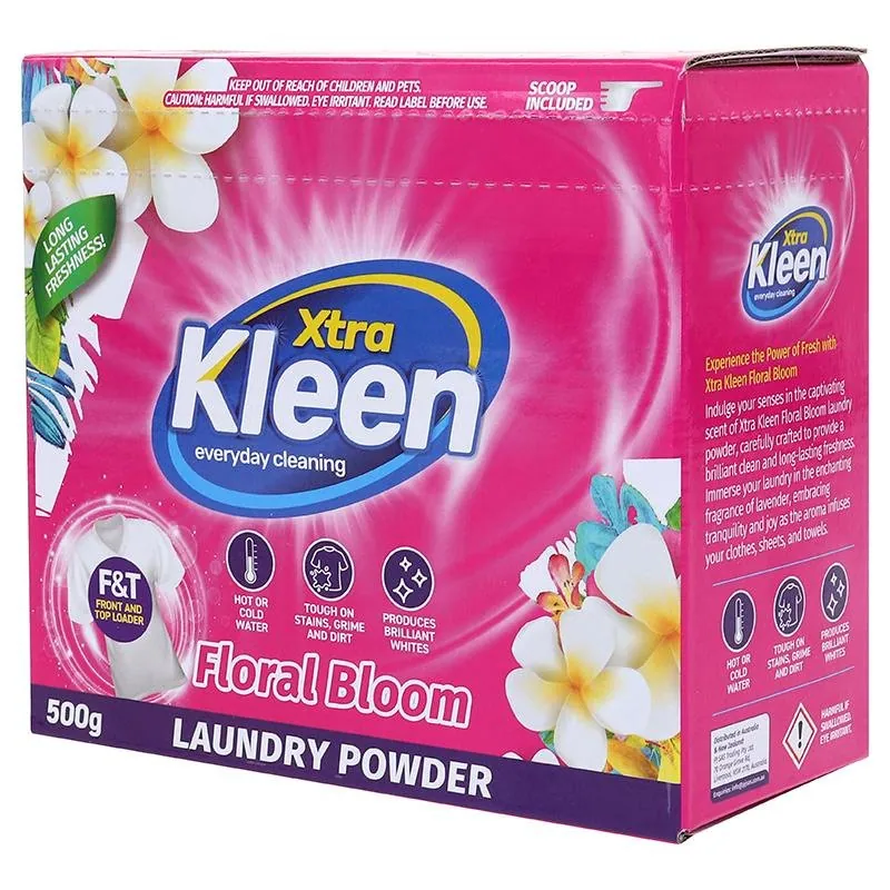 Laundry Powder with Scoop (Floral Bloom) - 500g – image 2