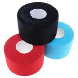 Tape Athletic Rigid Sports Strapping - 3.8cm X 10m - Assorted Colours: Black, Red, Blue – image 1