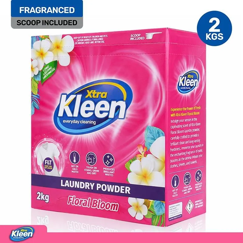 Laundry Powder with Scoop (Floral Bloom) - 2kg – image 4